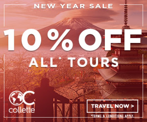 10% Off ALL* Collette Tours